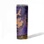 Hawaiian Volcano and Shark Skinny Tumbler Polynesian and Hibiscus Pattern Purple Yellow Gradient