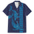 Aloha Hawaii Whale Kakau and Polynesian Tattoo Family Matching Summer Maxi Dress and Hawaiian Shirt Dark Navy Color