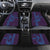 Aloha Hawaii Whale Kakau and Polynesian Tattoo Car Mats Purple Color