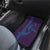 Aloha Hawaii Whale Kakau and Polynesian Tattoo Car Mats Purple Color