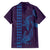 Aloha Hawaii Whale Kakau and Polynesian Tattoo Family Matching Off Shoulder Maxi Dress and Hawaiian Shirt Purple Color