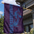 Aloha Hawaii Whale Kakau and Polynesian Tattoo Garden Flag Purple Color