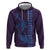 Aloha Hawaii Whale Kakau and Polynesian Tattoo Hoodie Purple Color