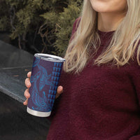 Aloha Hawaii Whale Kakau and Polynesian Tattoo Tumbler Cup Purple Color LT03 - Polynesian Pride