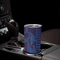Aloha Hawaii Whale Kakau and Polynesian Tattoo Tumbler Cup Purple Color LT03 - Polynesian Pride