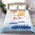 Personalised Hawaiki Nui Va'a French Polynesian Pattern Bedding Set White Color