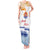 Personalised Hawaiki Nui Va'a French Polynesian Pattern Tank Maxi Dress White Color