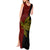 Papua New Guinea Western Province Tank Maxi Dress PNG Birds Of Paradise Polynesian Arty Style LT03 - Polynesian Pride