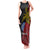 Personalised Papua New Guinea Sandaun Province Tank Maxi Dress PNG Birds Of Paradise Polynesian Arty Style LT03 Women Red - Polynesian Pride