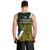 Papua New Guinea Jiwaka Province Men Tank Top PNG Birds Of Paradise Polynesian Arty Style LT03 - Polynesian Pride