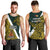 Papua New Guinea Jiwaka Province Men Tank Top PNG Birds Of Paradise Polynesian Arty Style LT03 - Polynesian Pride