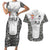 Custom Fiji Pacific Rugby 2024 Couples Matching Short Sleeve Bodycon Dress and Hawaiian Shirt Tapa Tribal and Fijian Masi Pattern