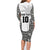 Custom Fiji Pacific Rugby 2024 Family Matching Long Sleeve Bodycon Dress and Hawaiian Shirt Tapa Tribal and Fijian Masi Pattern