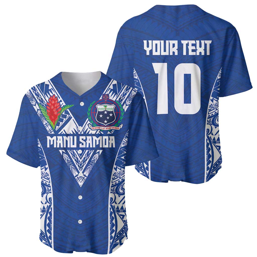 Custom Samoa Pacific Rugby 2024 Baseball Jersey Polynesian Pacific Tribal Pattern LT03 - Polynesian Pride