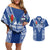 Custom Samoa Pacific Rugby 2024 Couples Matching Off Shoulder Short Dress and Hawaiian Shirt Polynesian Pacific Tribal Pattern