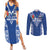 Custom Samoa Pacific Rugby 2024 Couples Matching Summer Maxi Dress and Long Sleeve Button Shirt Polynesian Pacific Tribal Pattern