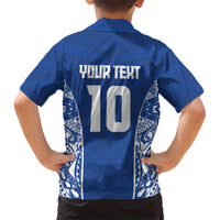 Custom Samoa Pacific Rugby 2024 Kid Hawaiian Shirt Polynesian Pacific Tribal Pattern LT03 - Polynesian Pride