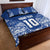 Custom Samoa Pacific Rugby 2024 Quilt Bed Set Polynesian Pacific Tribal Pattern