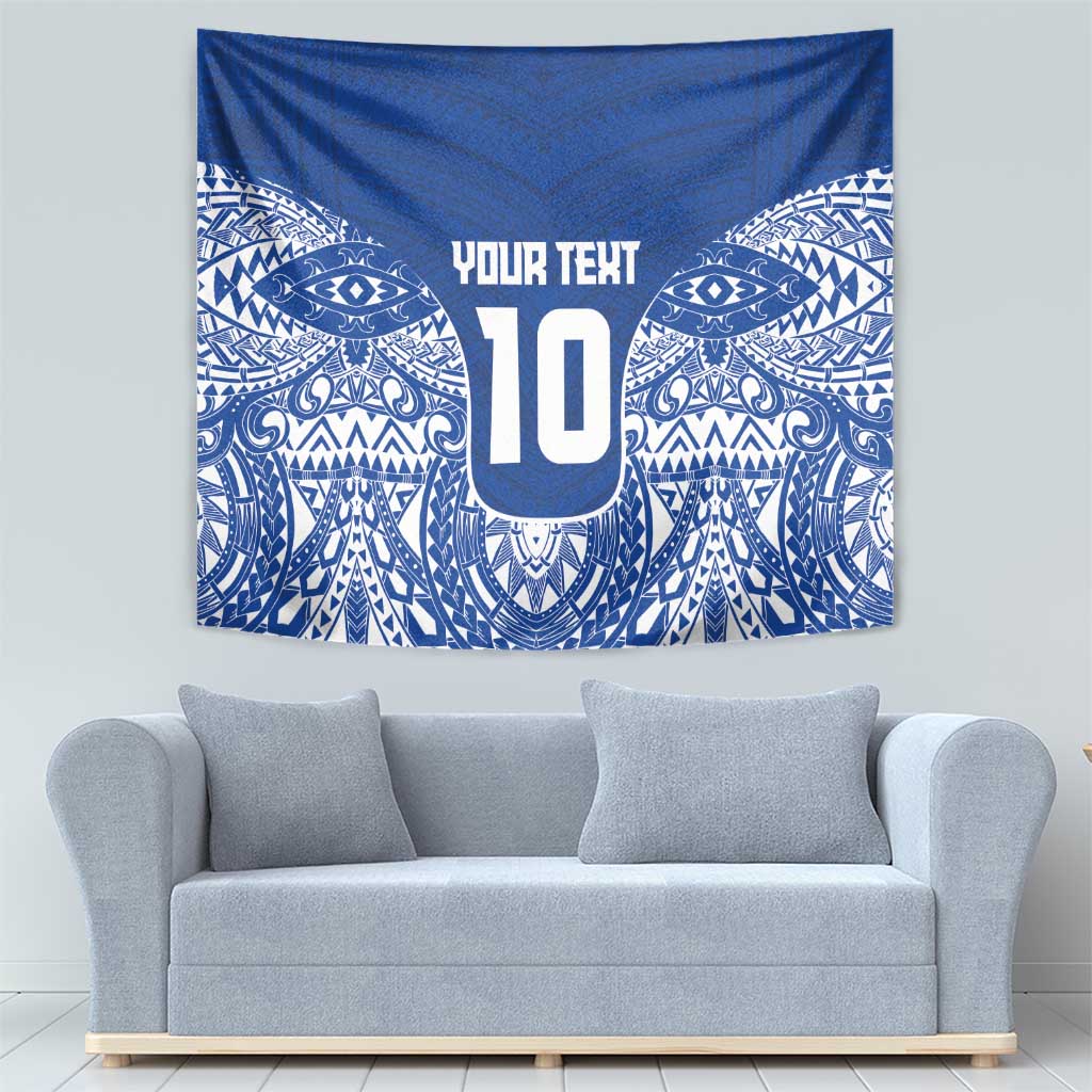 Custom Samoa Pacific Rugby 2024 Tapestry Polynesian Pacific Tribal Pattern LT03 - Polynesian Pride