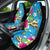 Hawaiian Tropical Flower and Honu Under Blue Water Car Seat Cover