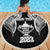 Personalised New Zealand Rugby Beach Blanket Aotearoa Champion Cup History with Haka Dance LT03 - Wonder Print Shop