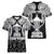 Personalised New Zealand Rugby Women V Neck T Shirt Aotearoa Champion Cup History with Haka Dance LT03 - Polynesian Pride