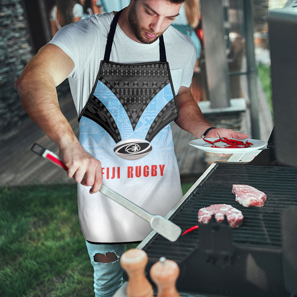 Fijian Rugby Apron Tapa Pattern Retro Sporty Style LT03 - Polynesian Pride