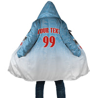 Custom Fijian Rugby Cloak Tapa Pattern Retro Sporty Style LT03 Unisex White - Polynesian Pride