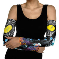 Palau Jellyfish Arm Sleeves Coral Reef with Polynesian Pattern LT03 - Polynesian Pride