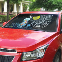 Palau Jellyfish Auto Sun Shade Coral Reef with Polynesian Pattern LT03 - Polynesian Pride