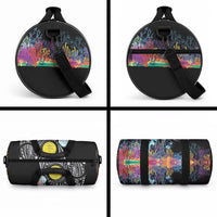 Palau Jellyfish Duffle Bag Coral Reef with Polynesian Pattern LT03 - Polynesian Pride