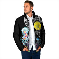 Palau Jellyfish Padded Jacket Coral Reef with Polynesian Pattern LT03 - Polynesian Pride