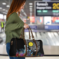 Palau Jellyfish Travel Bag Coral Reef with Polynesian Pattern LT03 - Polynesian Pride