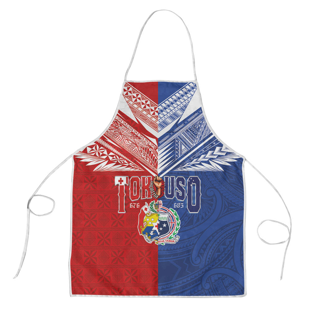Tokouso Tonga Samoa Apron Proud of Brotherhood LT03 Multicolor - Polynesian Pride