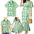 Hawaii Family Matching Mermaid Dress and Hawaiian Shirt Aloha Tropical Plants Tribal Pattern Green Version LT03 - Polynesian Pride