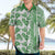 Hawaii Hawaiian Shirt Aloha Tropical Plants Tribal Pattern Green Version LT03 - Polynesian Pride