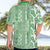 Hawaii Hawaiian Shirt Aloha Tropical Plants Tribal Pattern Green Version LT03 - Polynesian Pride