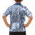 Hawaii Hawaiian Shirt Aloha Tropical Plants Tribal Pattern Blue Version LT03 - Polynesian Pride