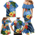 Kosrae Family Matching Mermaid Dress and Hawaiian Shirt Hibiscus Mix Maori Tattoo Pattern LT03 - Polynesian Pride