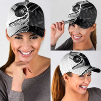 Aotearoa Lawn Bowls Classic Cap Maori and Silver Fern Half Style LT03 - Polynesian Pride