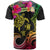 Hawaii Turtle Day T Shirt Polynesian Tattoo and Hibiscus Flowers