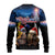 New Zealand and Australia Merry Christmas Ugly Christmas Sweater Kiwi Bird and Kangaroo Xmas Vibe