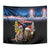 New Zealand and Australia Merry Christmas Tapestry Kiwi Bird and Kangaroo Xmas Vibe