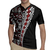 Tonga Ngatu Art Tattoo Polynesian Rugby Jersey LT03 - Polynesian Pride