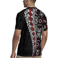 Tonga Ngatu Art Tattoo Polynesian Rugby Jersey LT03 - Polynesian Pride