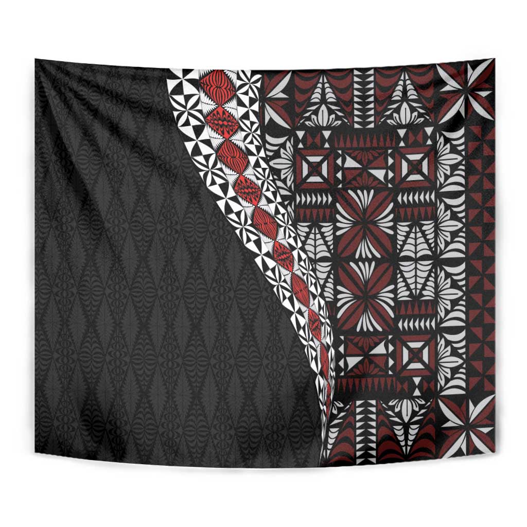 Tonga Ngatu Art Tattoo Polynesian Tapestry LT03 - Polynesian Pride
