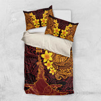 Hawaii Volcano Bedding Set Polynesian and Kakau Pattern LT03 US Twin 172cm x 218cm Red - Polynesian Pride