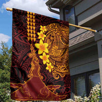 Hawaii Volcano Garden Flag Polynesian and Kakau Pattern LT03 - Polynesian Pride