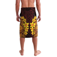 Hawaii Volcano Lavalava Polynesian and Kakau Pattern LT03 - Polynesian Pride