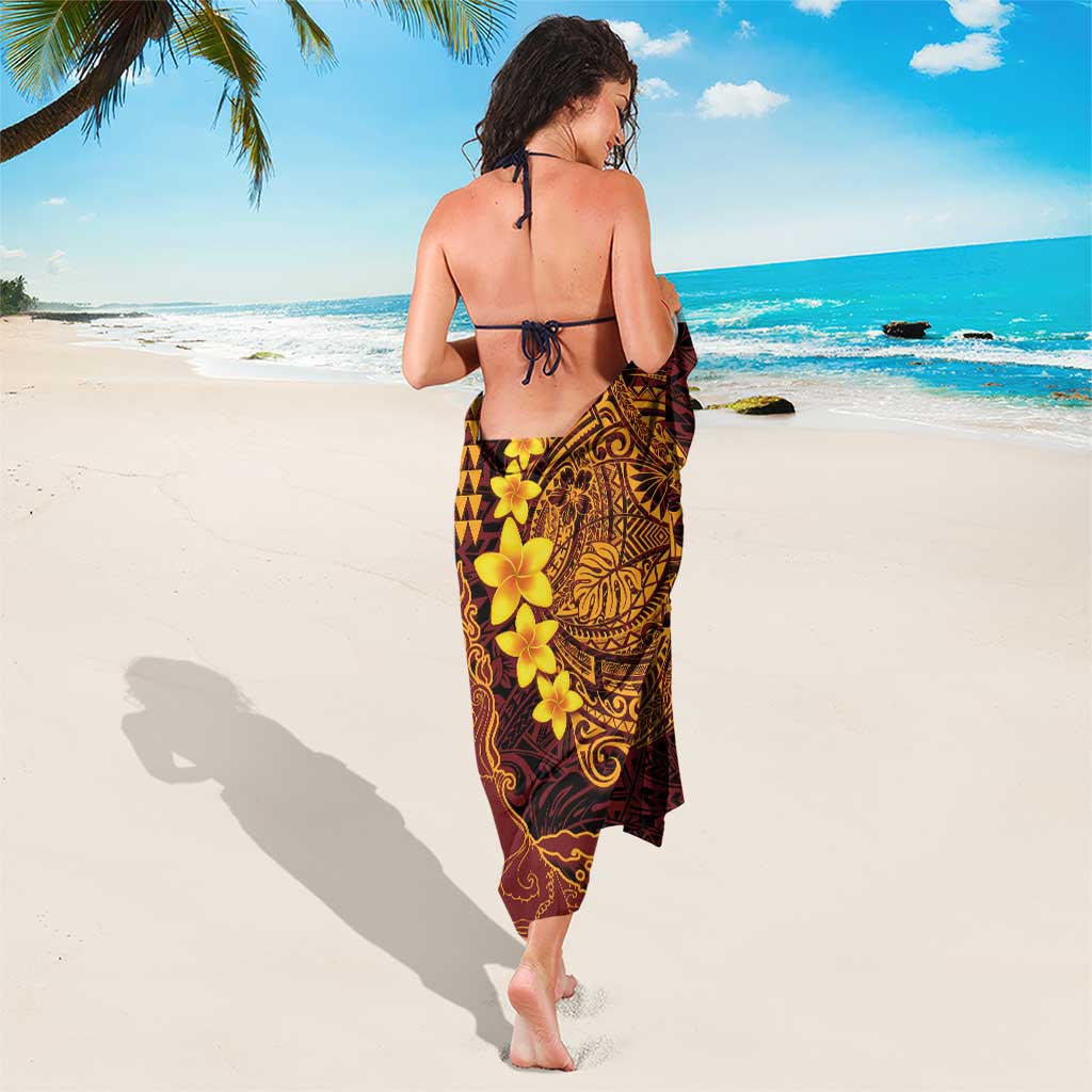 Hawaii Volcano Sarong Polynesian and Kakau Pattern LT03 - Polynesian Pride